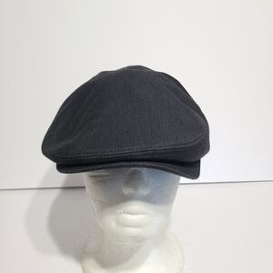 B55 Bailey Of Hollywood Breed Newsboy Adult Men’s Hat Size M Gray Polyester Knit